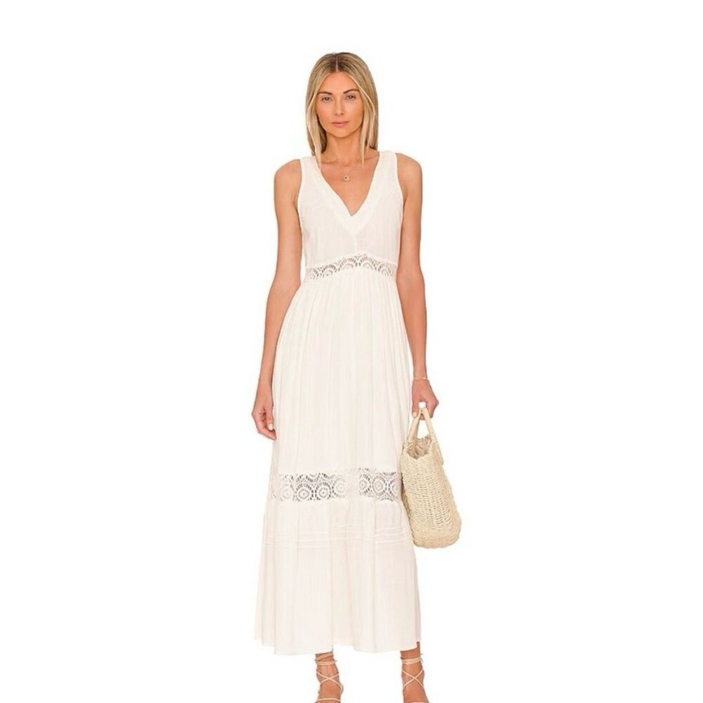 Sanctuary Cream Bohemian Maxi Dress - Sz XL